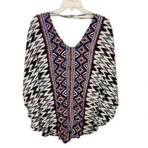 Angie boho shorts romper jumper - Size Large